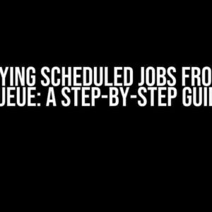 Destroying Scheduled Jobs from Solid Queue: A Step-by-Step Guide